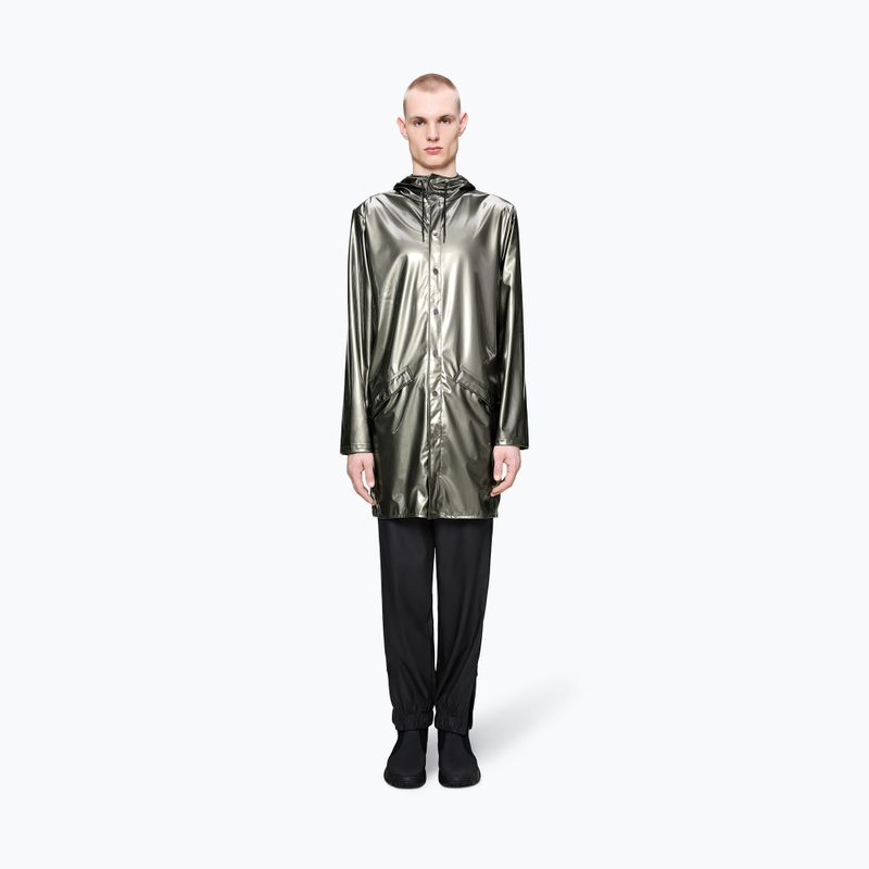 Куртка Rains Long Jacket raven 5