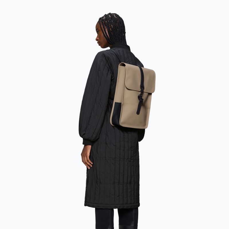 Рюкзак Rains Mini 12,5 l beige 4