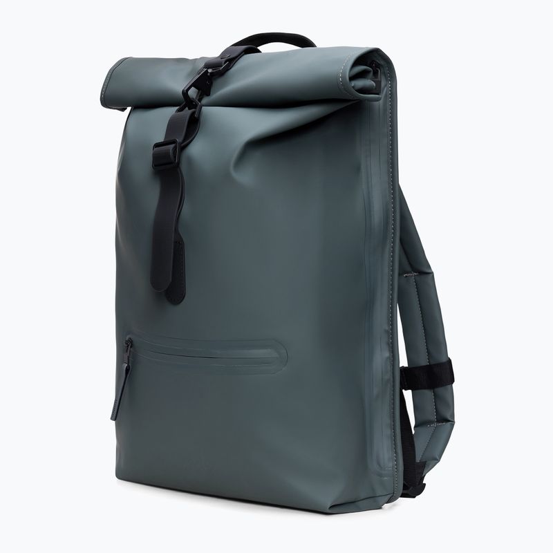 Рюкзак міський Rains Rucksack Rolltop 13 + 4 l dark grey 2