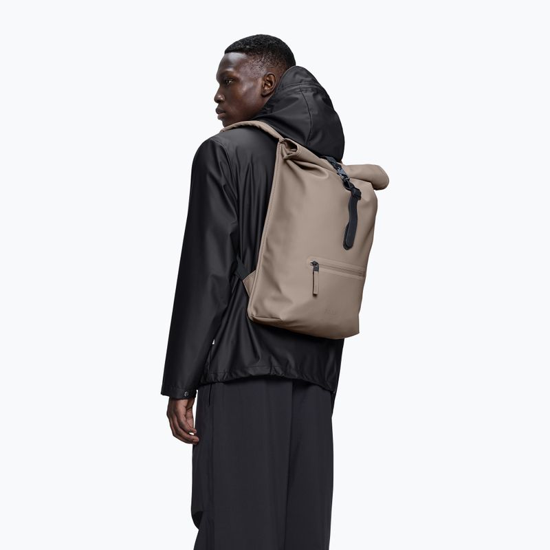 Рюкзак міський Rains Rucksack Rolltop Cinder 4