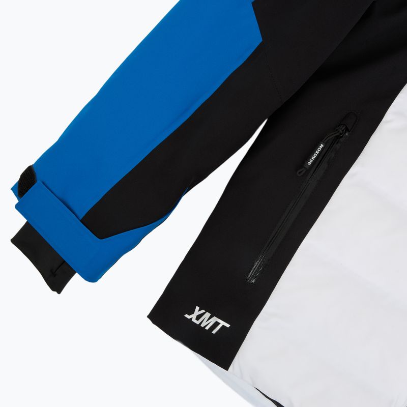 Куртка лижна чоловіча BERGSON Velox Stx ibiza blue/white 5