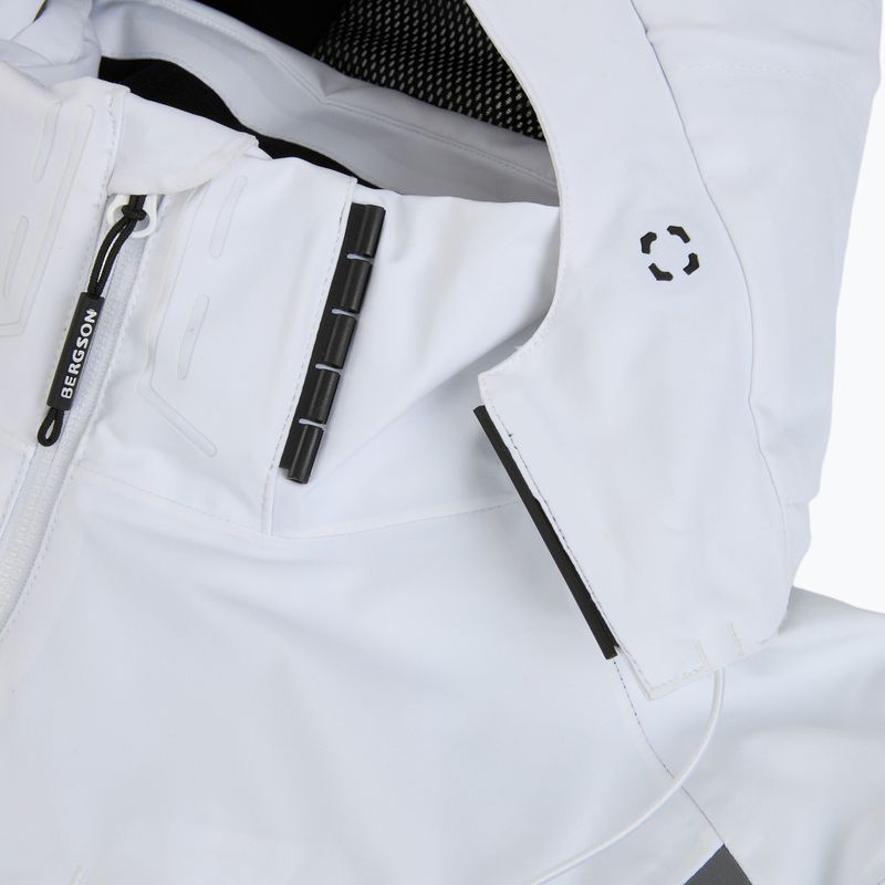 Куртка лижна чоловіча BERGSON Velox Stx white/grey 6