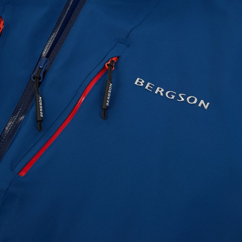 Куртка лижна чоловіча BERGSON Axen Stx director blue 4
