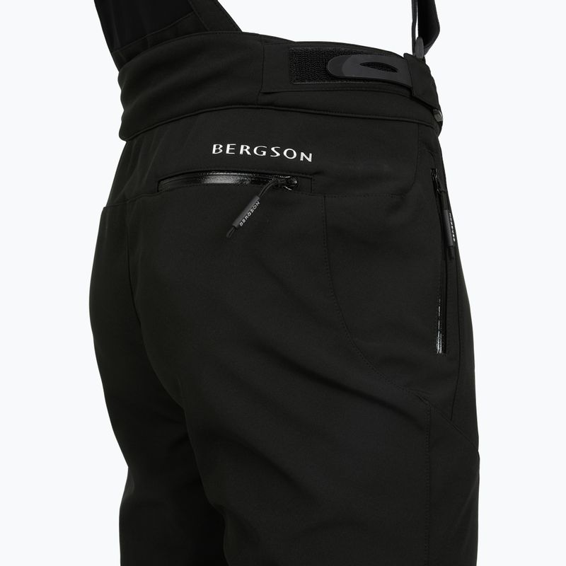 Штани лижні чоловічі BERGSON Magno jet black 4