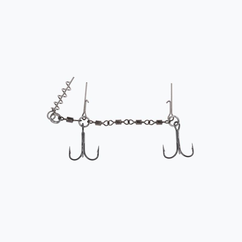 Оснастка Mikado Jaws Double Evo Stinger XL срібляста HDJ-12-02
