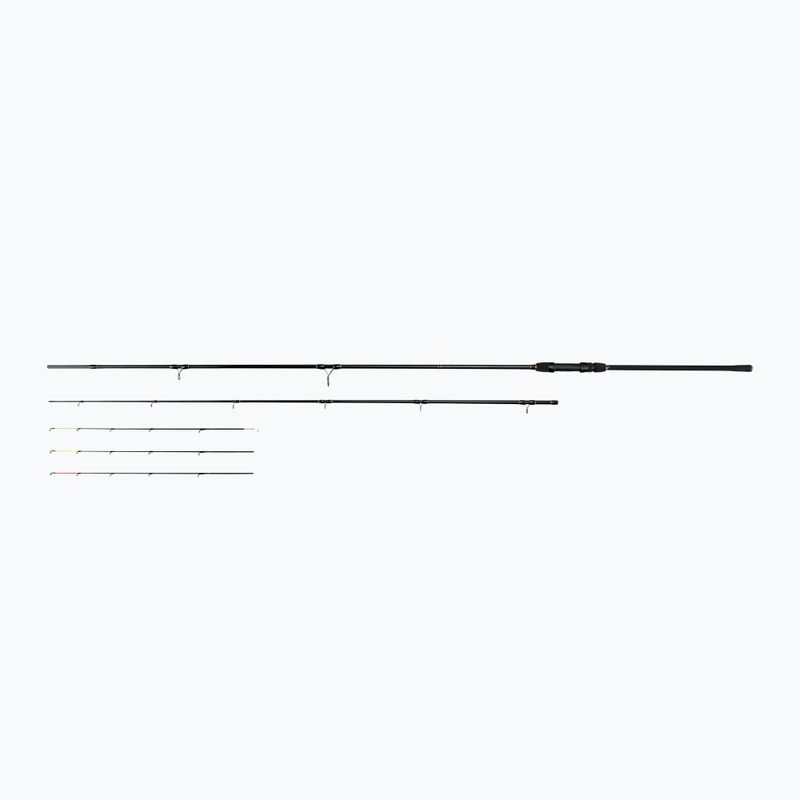 Вудка фідерна Mikado Katsudo Slim Method Feeder C.W. Up To 90G 2 sec чорна WAA681-305