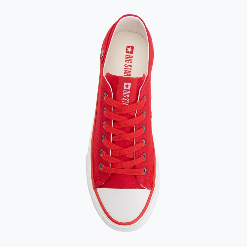 Кеди жіночі BIG STAR  DD274339 red 5