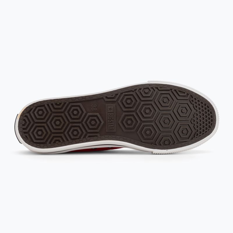 Кеди жіночі BIG STAR T274032 red 4
