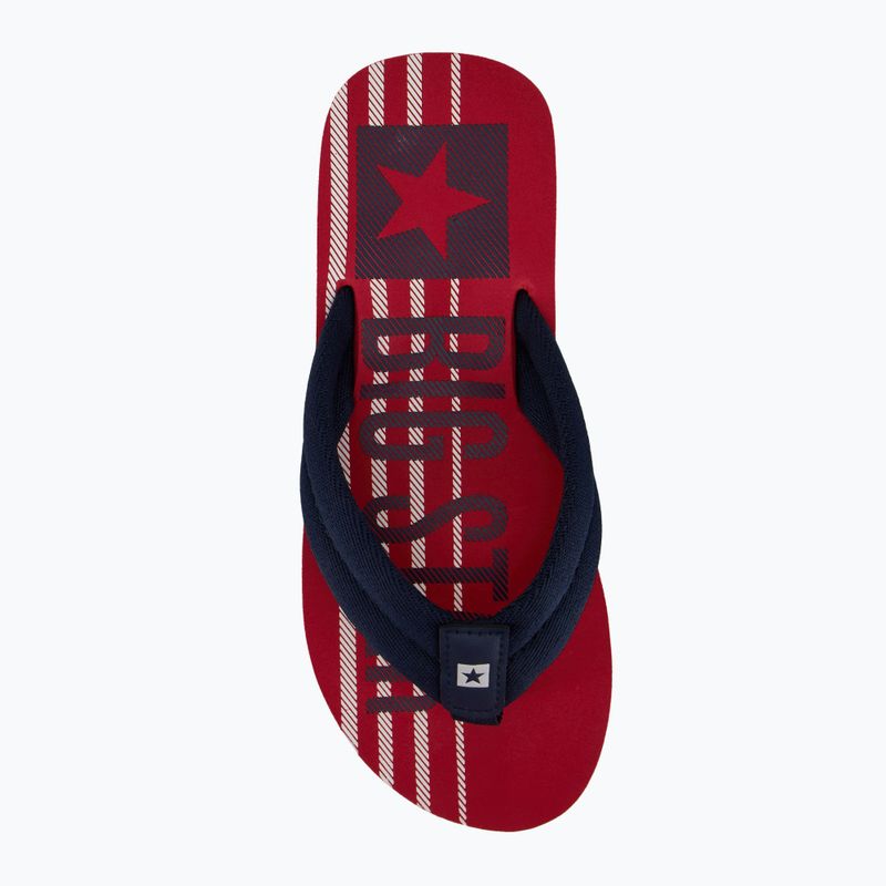 Чоловічі шльопанці BIG STAR JJ174543 червоний 5