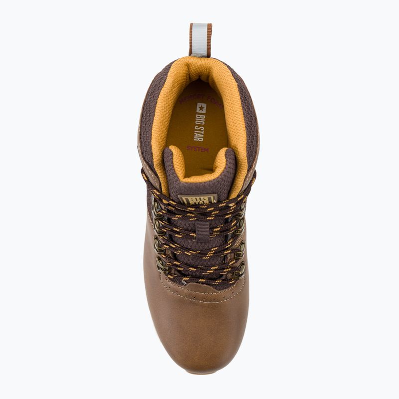 Черевики жіночі BIG STAR KK274224 коричневі 6