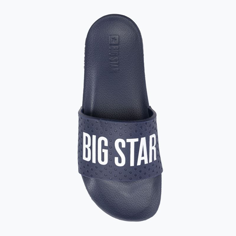 Жіночі шльопанці BIG STAR MM274714 темно-сині 6