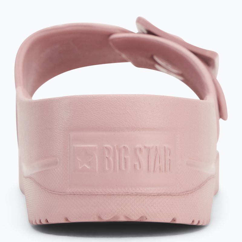 Шльопанці жіночі BIG STAR NN274A66 рожевий 6