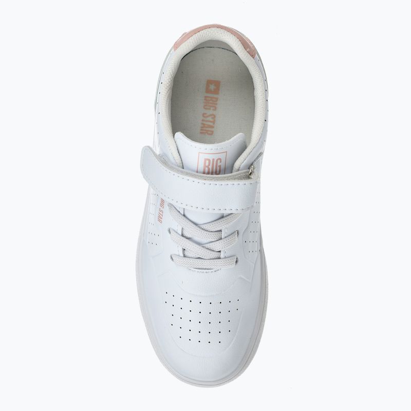 Дитячі туфлі BIG STAR OO374005 білі/рожеві/зелені 12