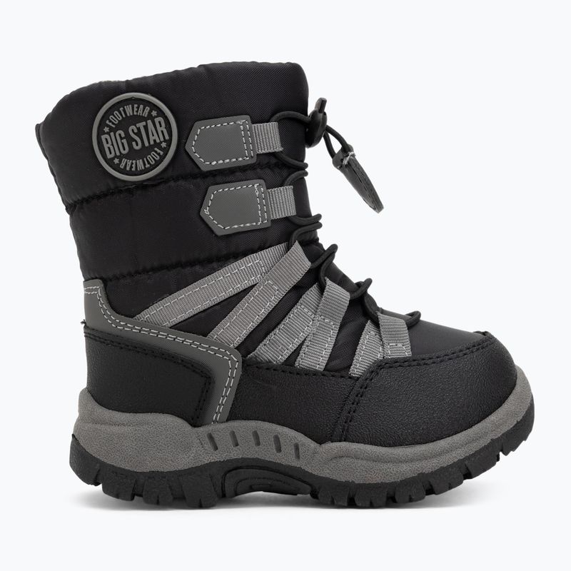 Черевики зимові дитячі BIG STAR OO374054 black / dark grey 2