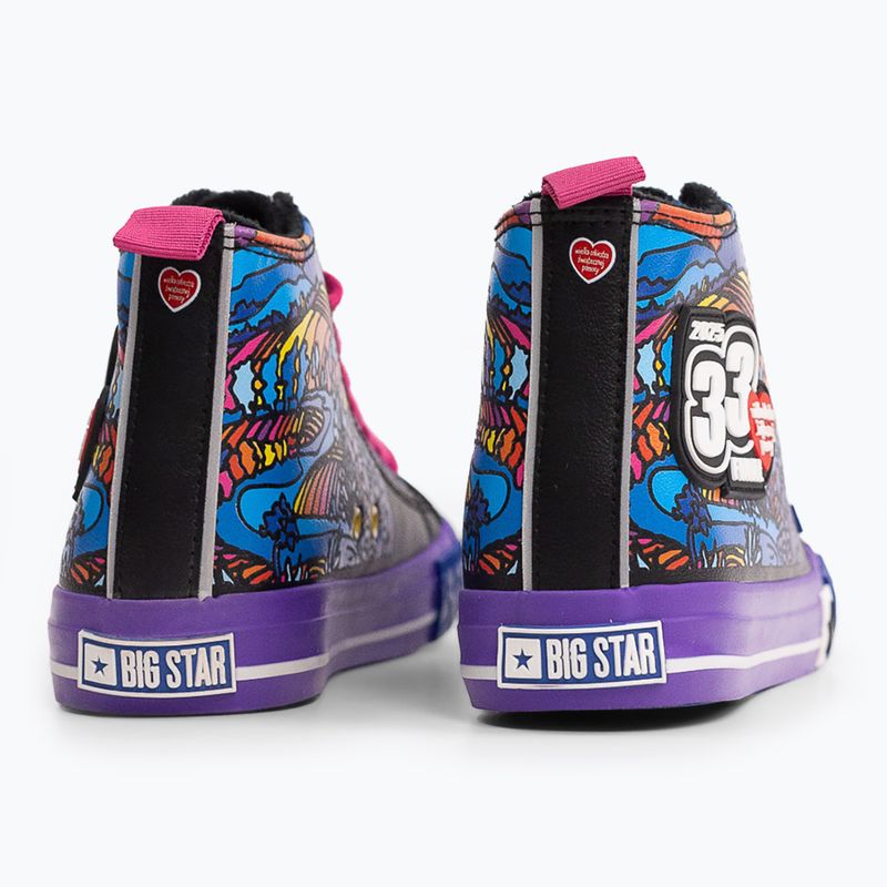 Кеди жіночі BIG STAR RR274A650 блакитний/ фіолетовий 4