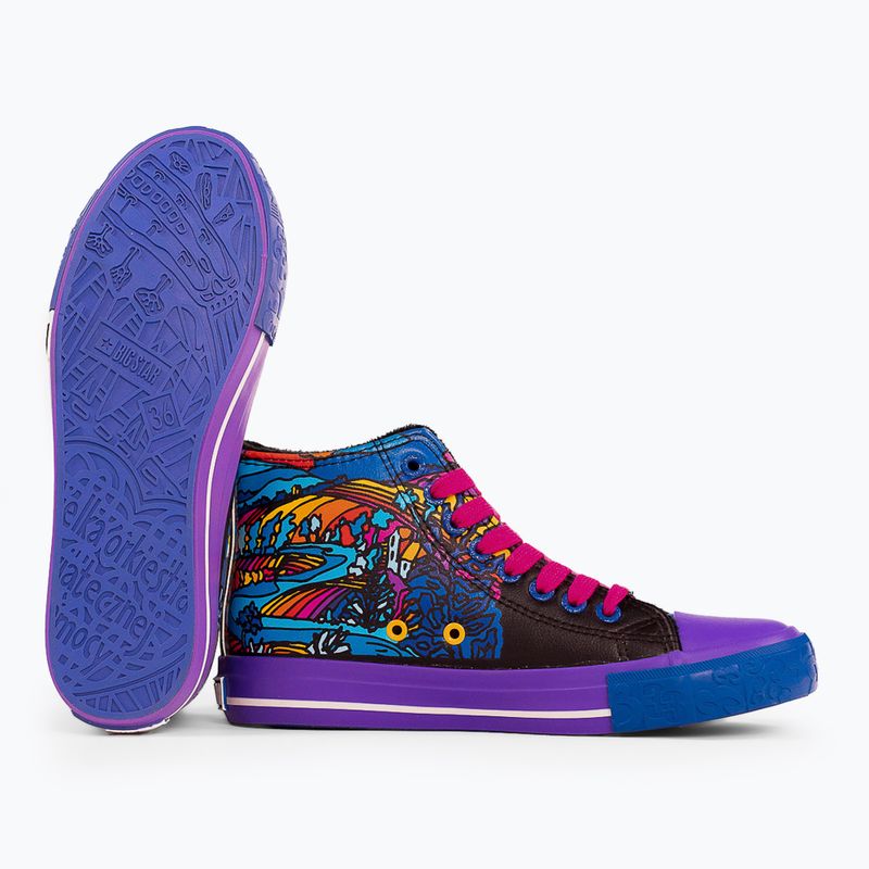 Кеди жіночі BIG STAR RR274A650 блакитний/ фіолетовий 5