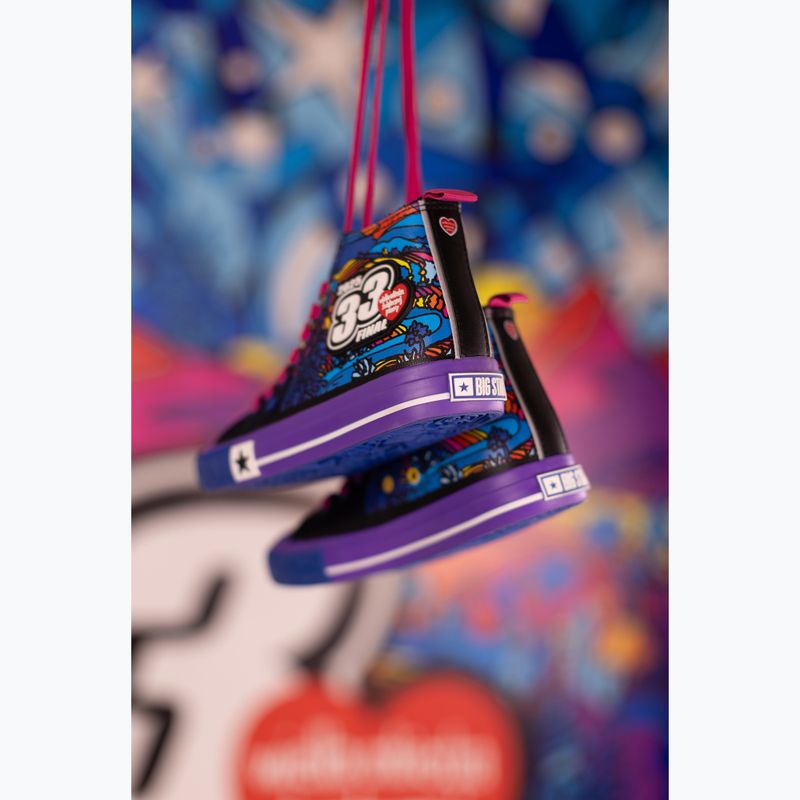 Кеди жіночі BIG STAR RR274A650 блакитний/ фіолетовий 11