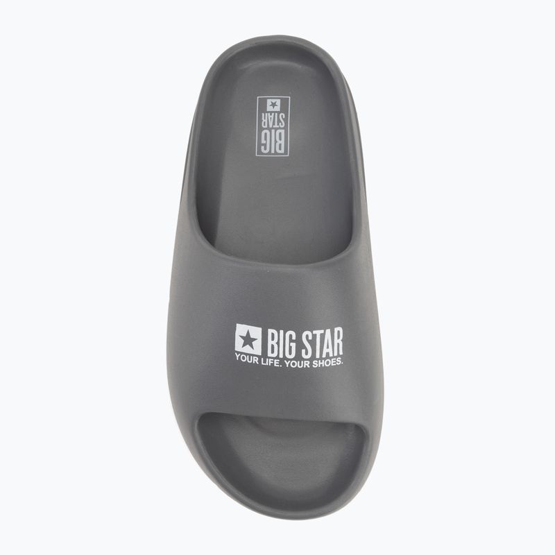 Шльопанці чоловічі BIG STAR RR174A013 сірий 5