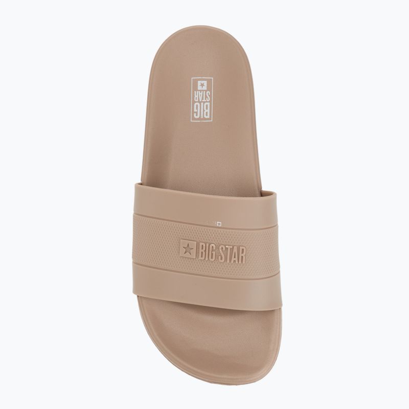 Шльопанці чоловічі BIG STAR RR174A048 бежевий 5