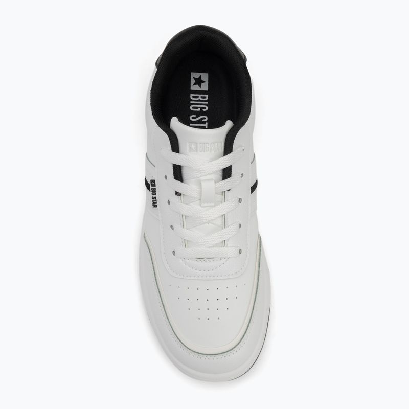 Кросівки чоловічі BIG STAR RR174263 білий / чорний 5