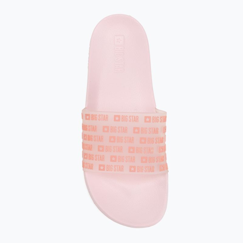 Шльопанці жіночі Big Star RR274A502 рожевий 5