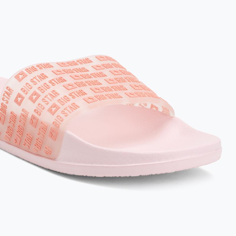 Шльопанці жіночі Big Star RR274A502 рожевий 7
