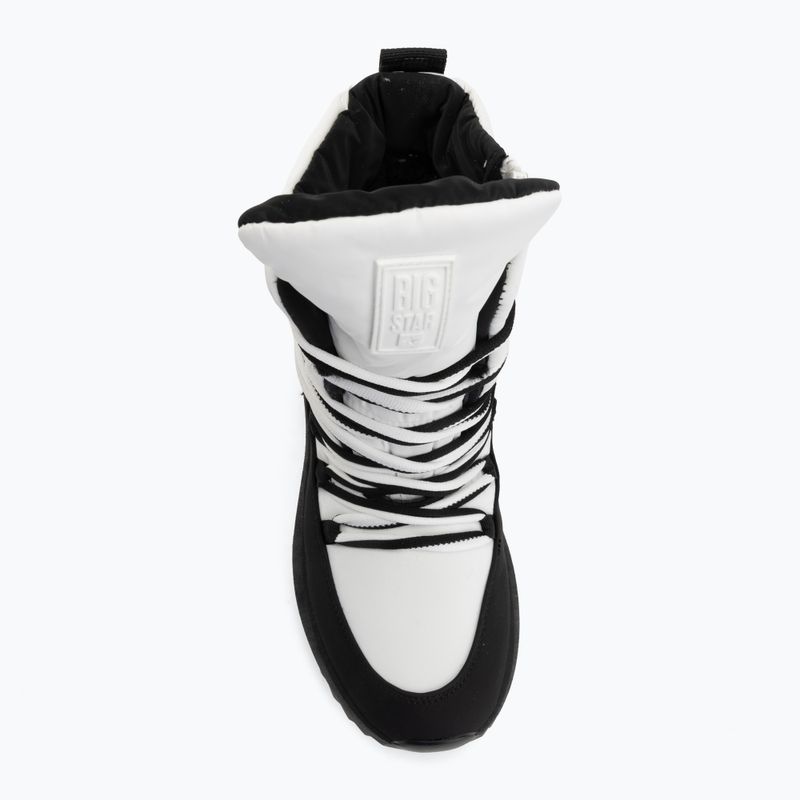 Черевики зимові жіночі BIG STAR SS274060 white/black 5