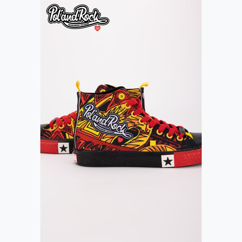 Кеди чоловічі BIG STAR SS174501 black/red/yellow 13