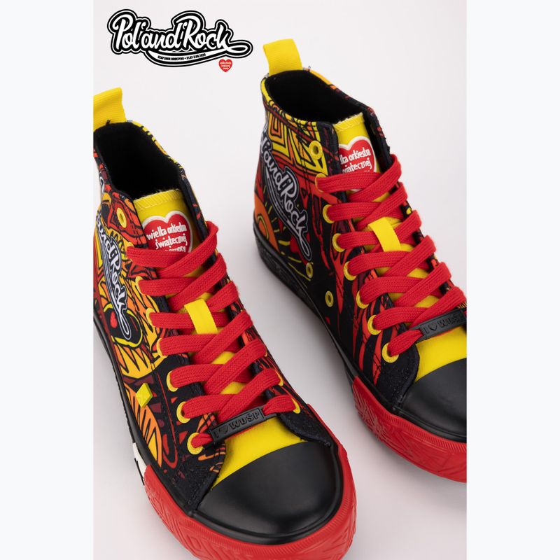 Кеди чоловічі BIG STAR SS174501 black/red/yellow 16