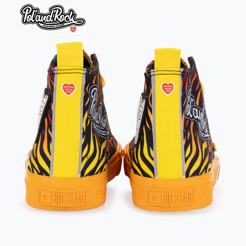 Кеди чоловічі BIG STAR SS174503 yellow/red 10