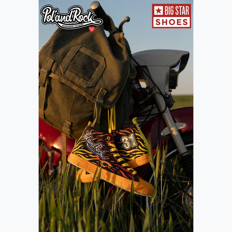 Кеди чоловічі BIG STAR SS174503 yellow/red 17