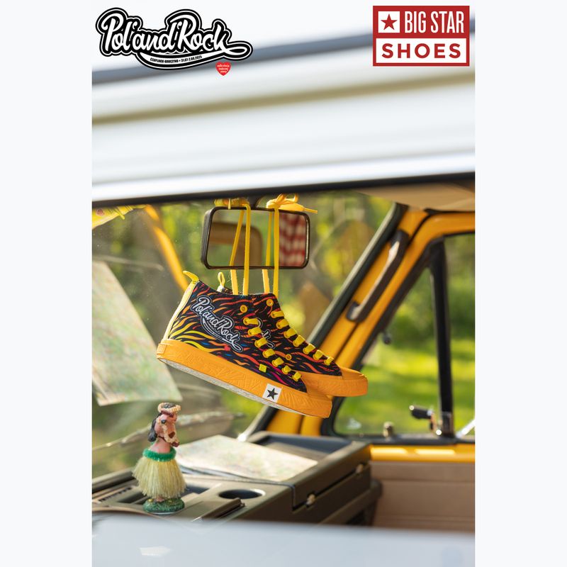 Кеди чоловічі BIG STAR SS174503 yellow/red 18