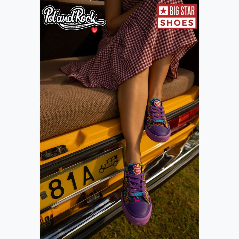 Кеди жіночі BIG STAR SS274905 violet 11