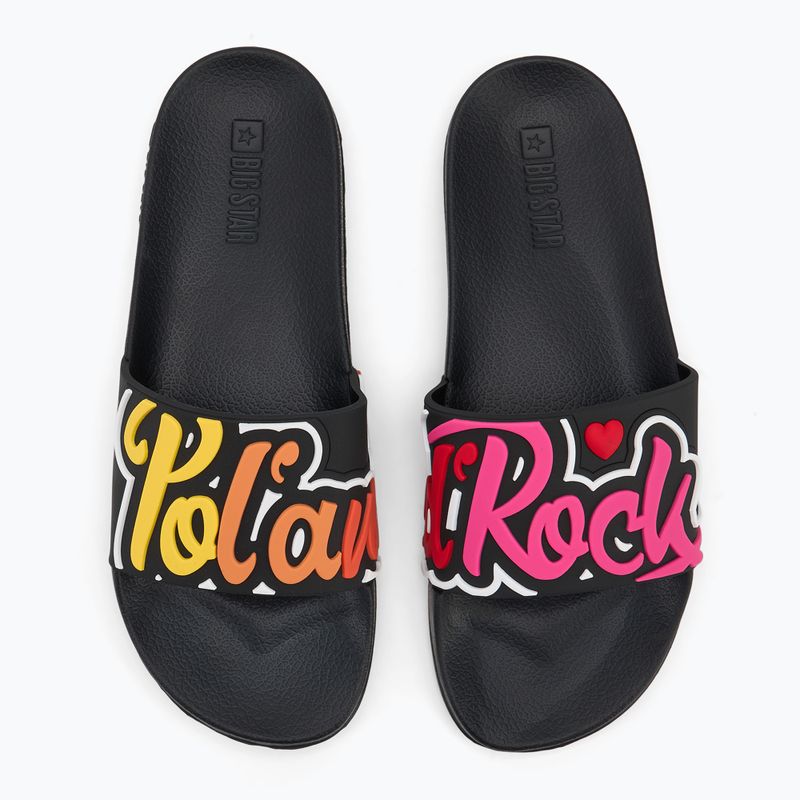 Шльопанці чоловічі BIG STAR SS174508 black 5