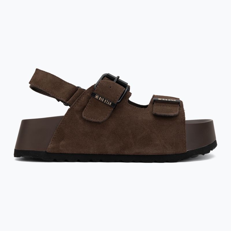 Сандалі жіночі BIG STAR TT274236 dark brown 2