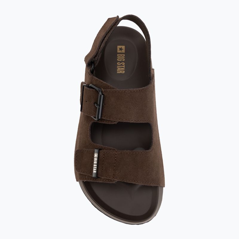 Сандалі жіночі BIG STAR TT274236 dark brown 5