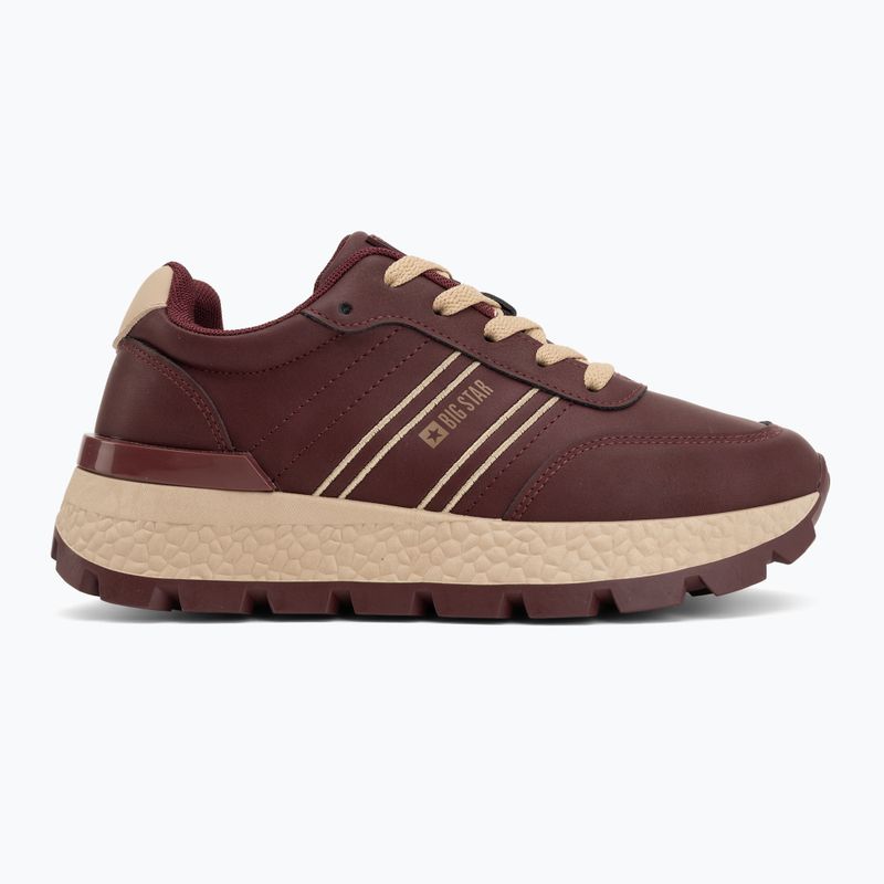 Взуття жіноче BIG STAR UU274041 burgundy 2