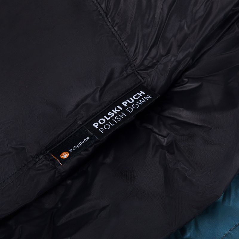 Спальний мішок AURA Nom 200 195 см/правий сталевий 8