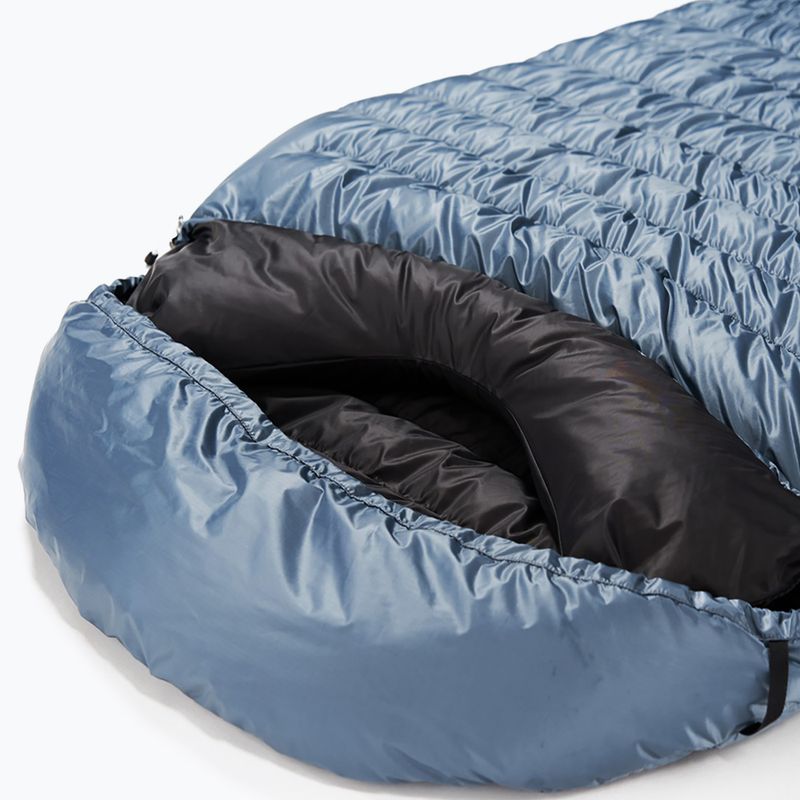 Спальний мішок AURA Nom 400 195 cm сталевий 3