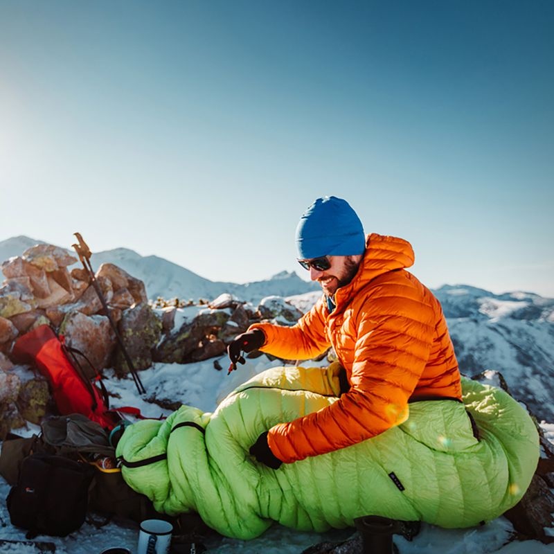 Спальний мішок AURA AR 450 195 см салатовий зелений 16