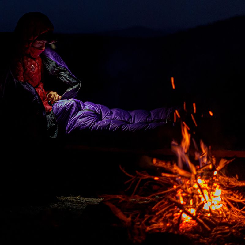 Спальний мішок AURA AR 300 195 см фіолетовий 14