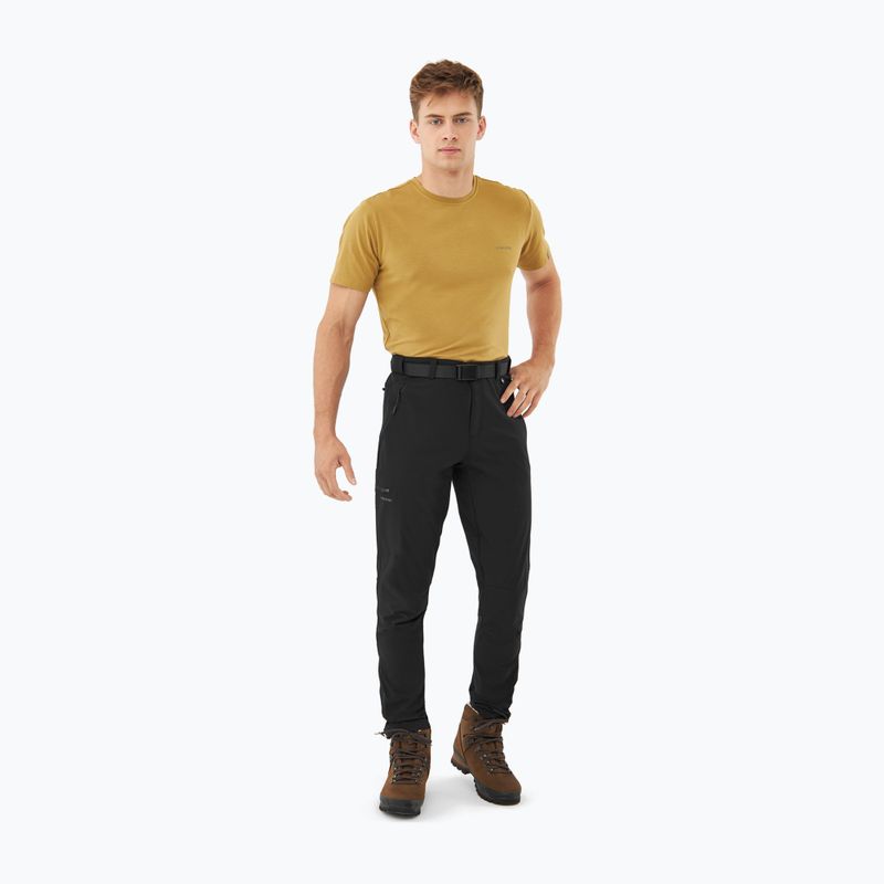 Штани трекінгові чоловічі Viking Expander black 2