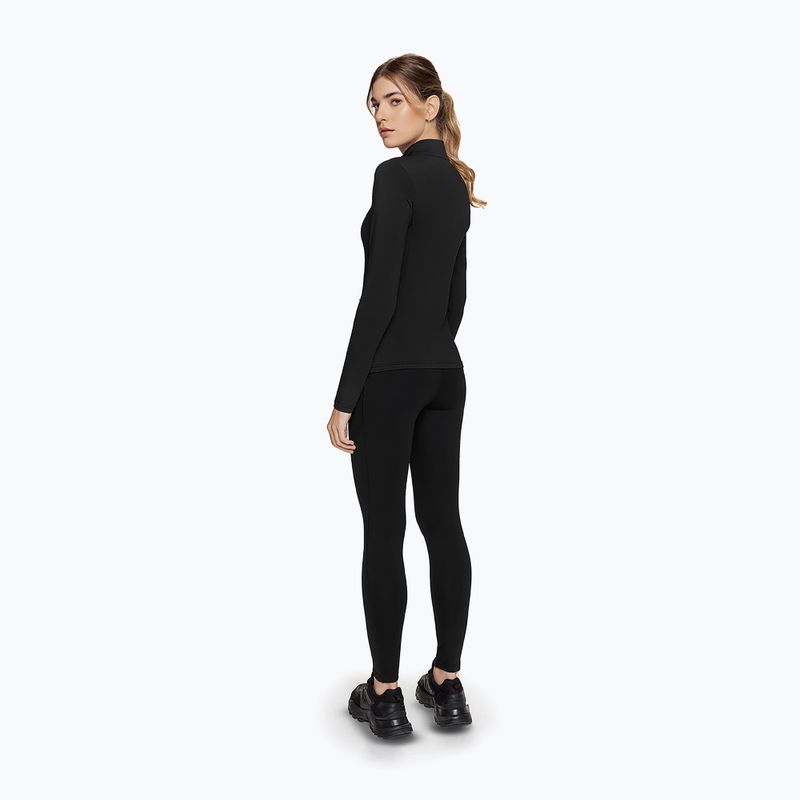 Лонгслів для тренувань жіночий Cardio Bunny Stormy black 4