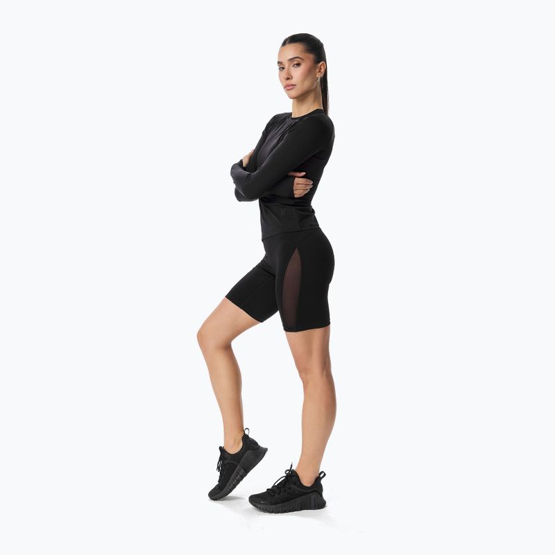 Шорти для тренувань жіночі Cardio Bunny Black biker 2