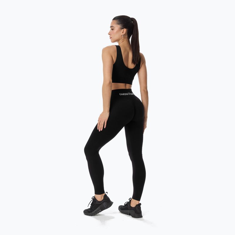 Бюстгальтер для тренувань Cardio Bunny Seamless black 3