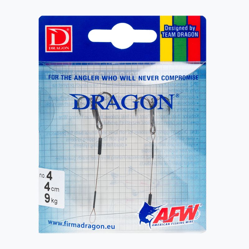 Оснастка DRAGON Wire 1x7 2 шт. срібляста PDF-59-004-0904