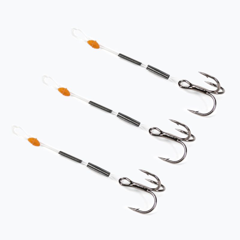 Оснастка DRAGON V-Lures для судака 3 шт. чорна PDF-51-008-0804 2