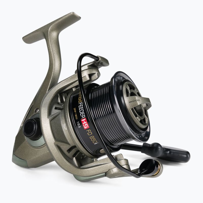 Котушка фідерна DRAGON MegaBaits Method Feeder HS FD850i сіра CHI-16-02-850