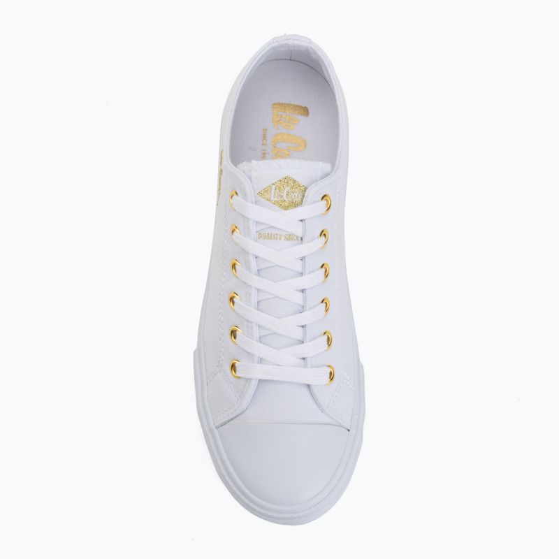 Кеди жіночі Lee Cooper LCW-26-02-4056LA white/gold 5