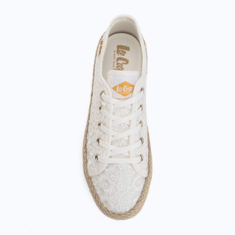 Еспадрилі жіночі Lee Cooper LCW-26-31-4326LA white 5